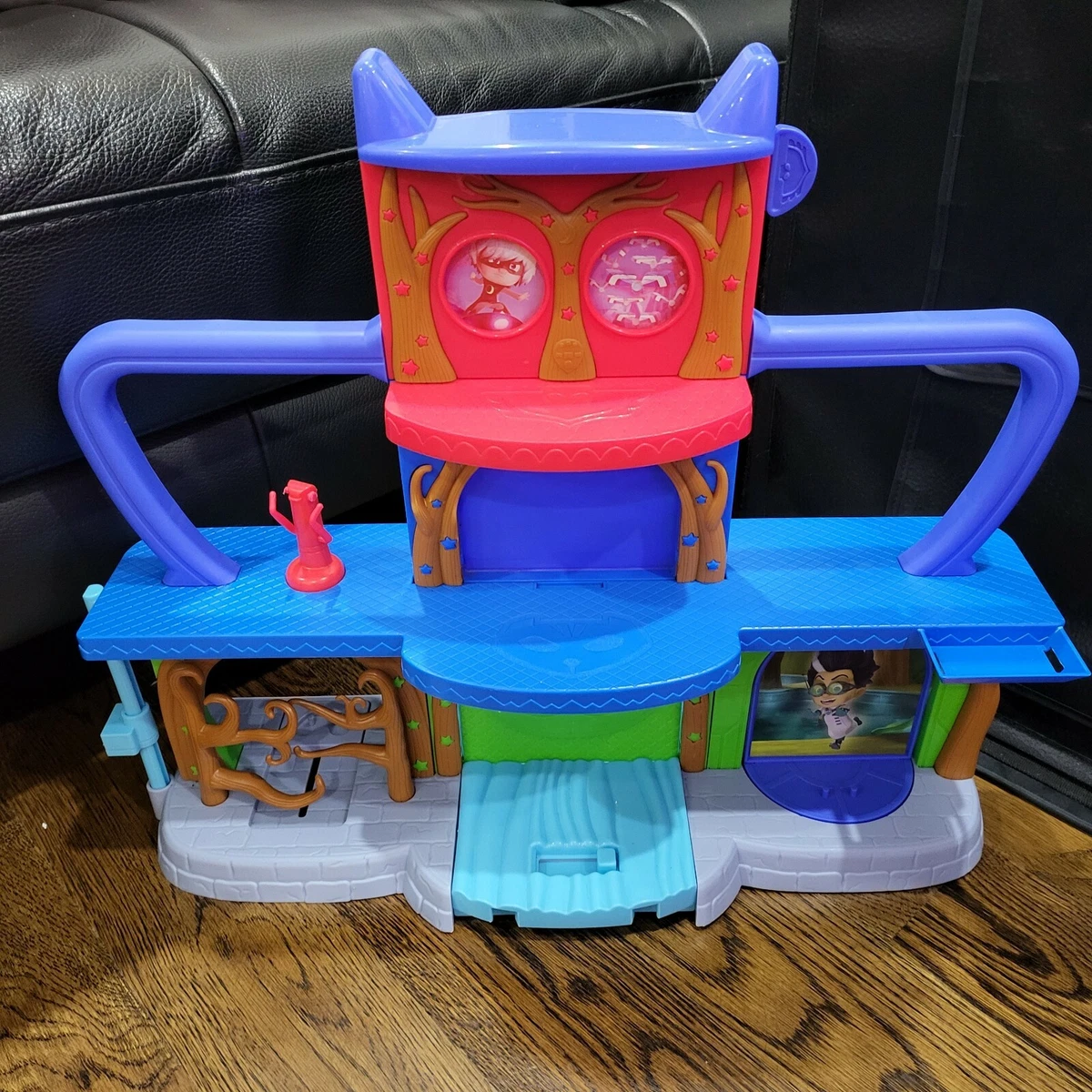 Disney PJ Masks Headquarters Playset Rare Preowned Good Condition Frog Box  eOne