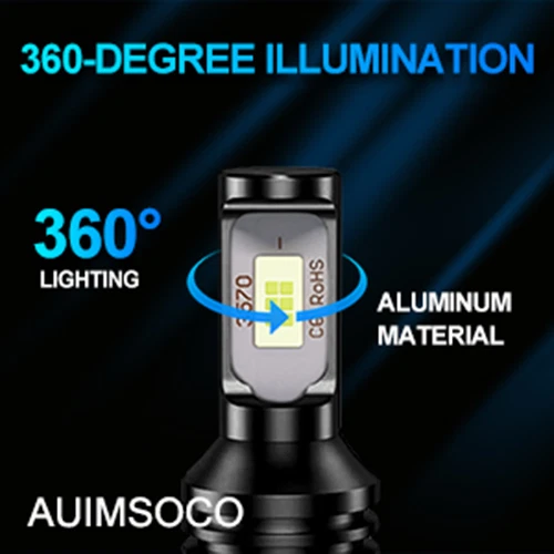 9005 h11 LED Headlights Lights Bulbs For Chevy Silverado 1500 2500HD 2007-2014 - Image 4 of 4