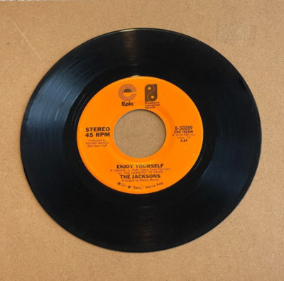 THE JACKSONS ENJOY YOURSELF/STYLE OF LIFE EPIC 45 50289