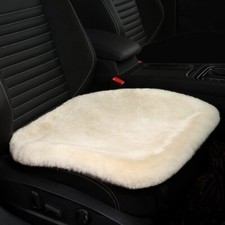 Funda protectora para asiento de coche de piel de oveja aut ntica de Australia