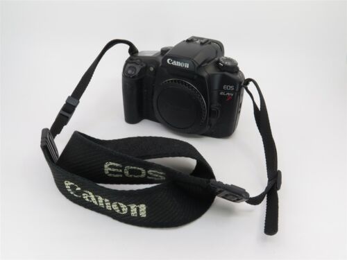 Canon EOSELAN 7 Spiegelreflexkamera nur Gehäuse und Riemen - Bild 1 von 6