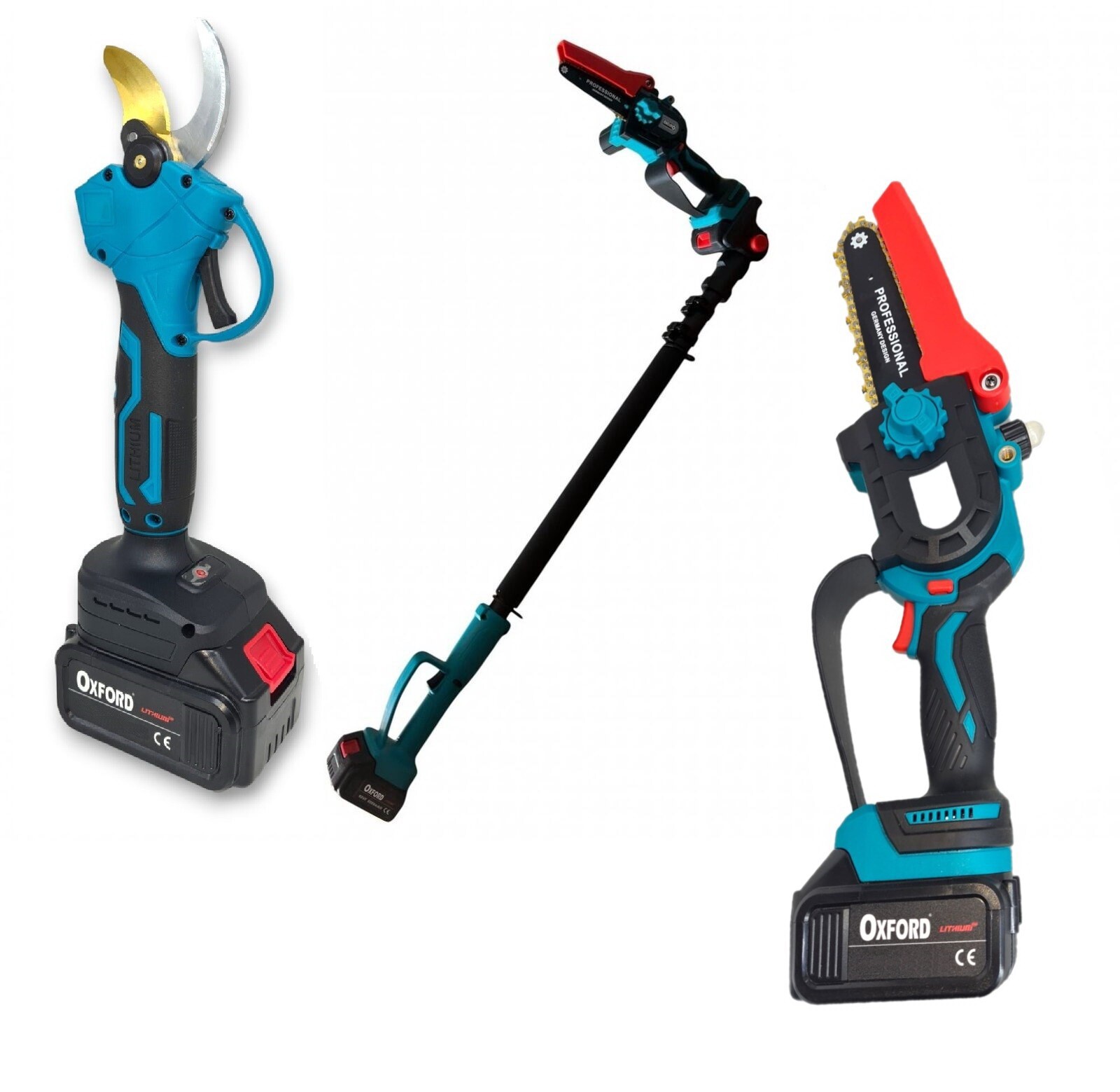 Offerta Kit Potatura 3 in 1: Motosega 6 Pollici + Forbice + Asta