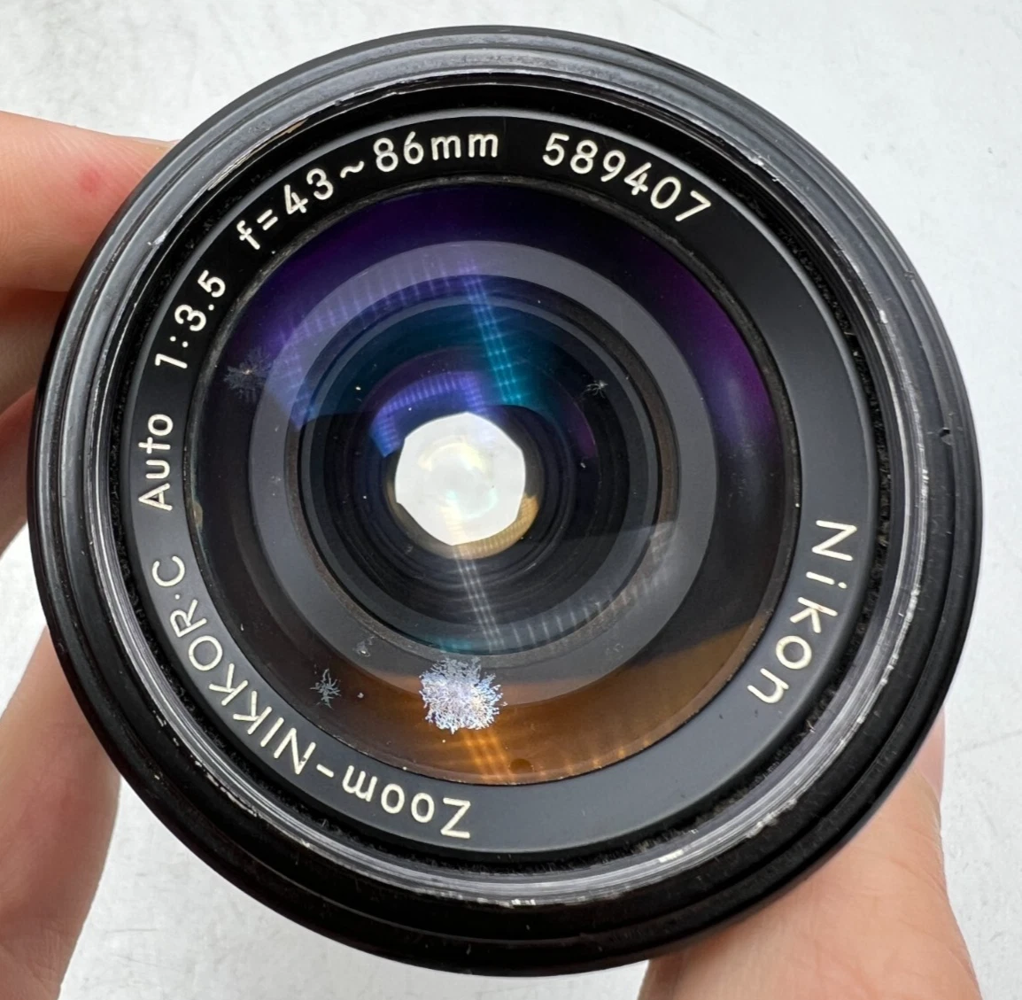Nikon f/3.5 Camera Lenses 43-86mm Focal for sale | eBay