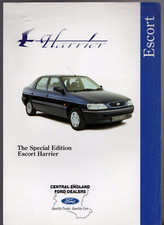 Ford Escort Harrier 1.6i Limited Edition 1994 UK Market Single Sheet Brochure