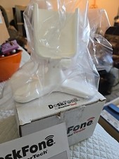 WeatherTech DeskFone Two View Adjustable Flat Surface Cell Phone Holder - White