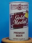 DART DRUG Gold Medal Premium Beer  6 for $1.12 - Bottom Opened, USBC 58-12 — photo 3