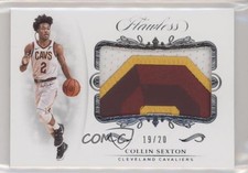2018-19 Panini Flawless Rookie Patch 19/20 Collin Sexton #RP-CSX Patch 0c3
