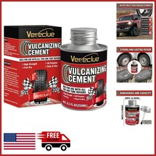 Heavy Duty Tire Repair Glue 8.5Oz Clear Rubber Cement for Car Motorcycle Bike