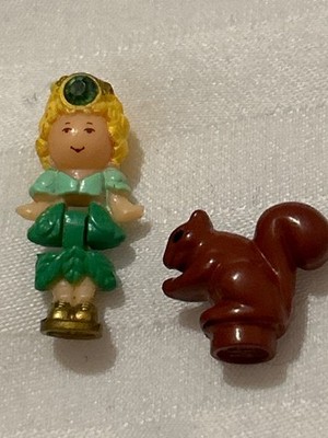 Mini Univers Polly Pocket Jeweled Forest – Médaillon Bluebird 1992