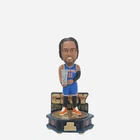 Jalen Brunson New York Knicks 2025 Clutch Player Of The Year Mini Bobblehead NBA
