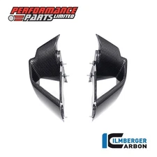 BMW S1000RR 2019 19 Ilmberger Gloss Carbon Fibre Aero Wings Wing Winglet Kit