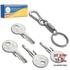 4 Pack Ignition Keys, Golf Cart Keys Replacement for EZGO Gas and Electric
