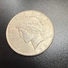1923 Peace Dollar $1 Silver Coin Circulated 0.9 Fineness Uncertified US Coin