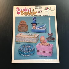 Beading Boutique Volume 1 Beaded Accessories 1982 Plastic Canvas Patterns