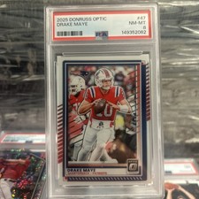 2025 NFL PANINI DONRUSS ( OPTIC ) DRAKE MAYE ( NE )
