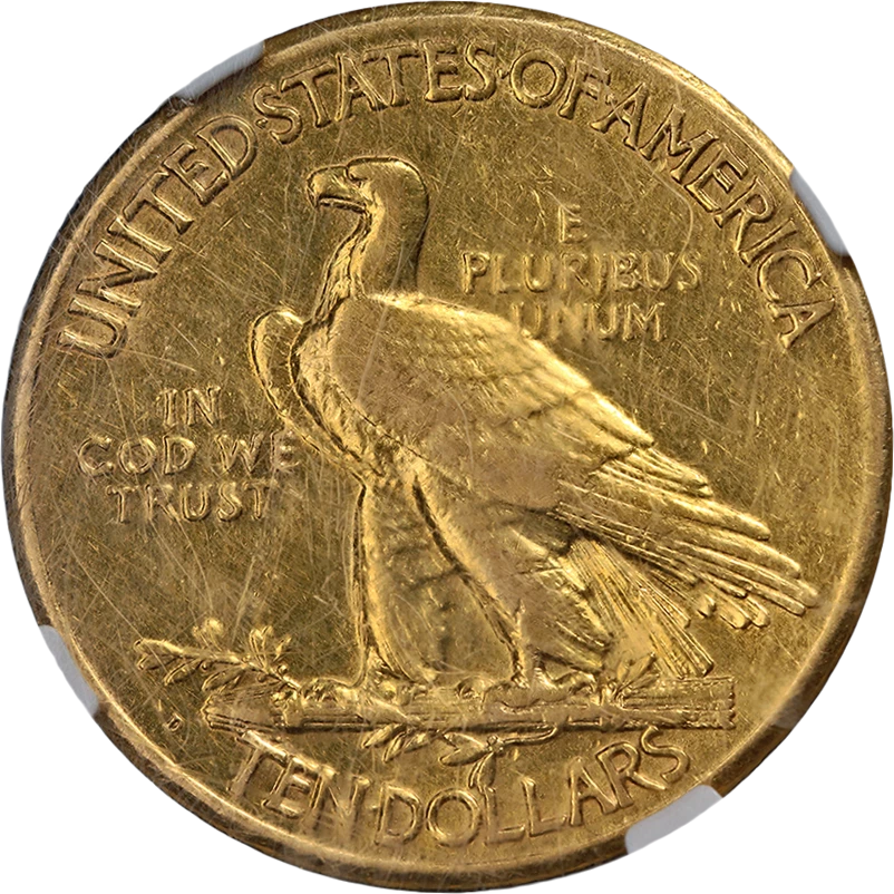 1911-D Indian Gold $10 NGC AU Details Key Date Nice Strike - Image 2 of 4