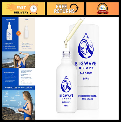 Fast-Acting Ear Drops for Ear Discomfort, Infections, Swimmer s Ear, Wax Removal