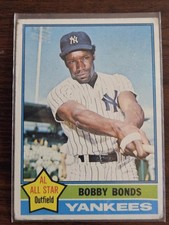 1976 Topps #380 Bobby Bonds All Star New York Yankees VG