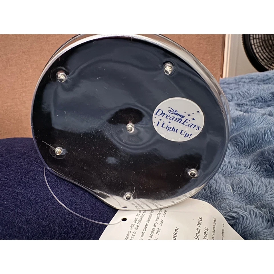 Disney DreamEars Light Up Mickey Mouse Ear Hat Walt Disney World Blue working - Image 4 of 4