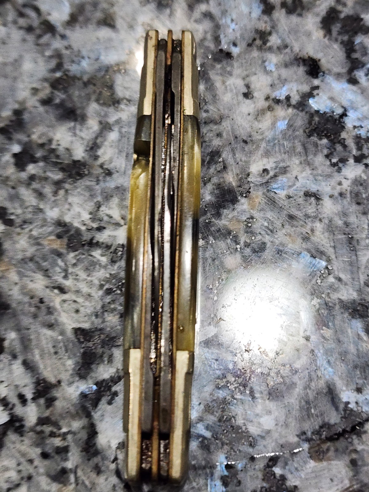 Hen & Rooster Pocket Knife 324C 24KT Bertram Solingen Germany 4 Blade Congress