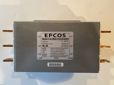EPCOS Power Line Filter B84143B03205080 3x 320A 520/300VAC