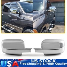 For 2009-2018 Dodge Ram 1500 2500 Chrome Full Mirror Cover Cap Wo Signal Hole