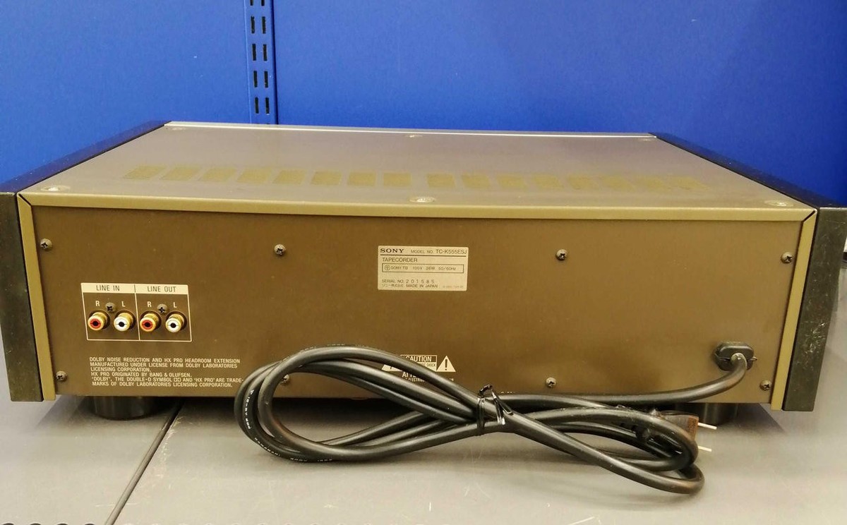 Sony TC-K555ESJ Cassette Deck Dolby S 1993 Used Japan | eBay