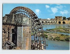 Postcard Roman Bridge & Waterwheel Cordoba Spain