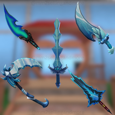 MM2 Custom Winter/Ice Set    Roblox Murder Mystery 2   Fast Virtual Delivery