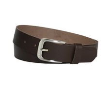 Leather Belt, 3 cm Wide, Made in Germany, Genuine Leather Belt for Women and Men...