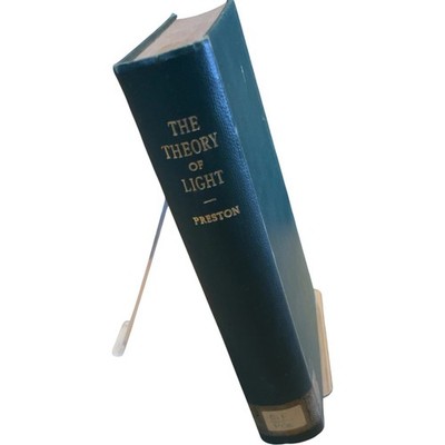The Theory of Light Preston Thomas Hardcover 3rd Edition 1901 Textbook