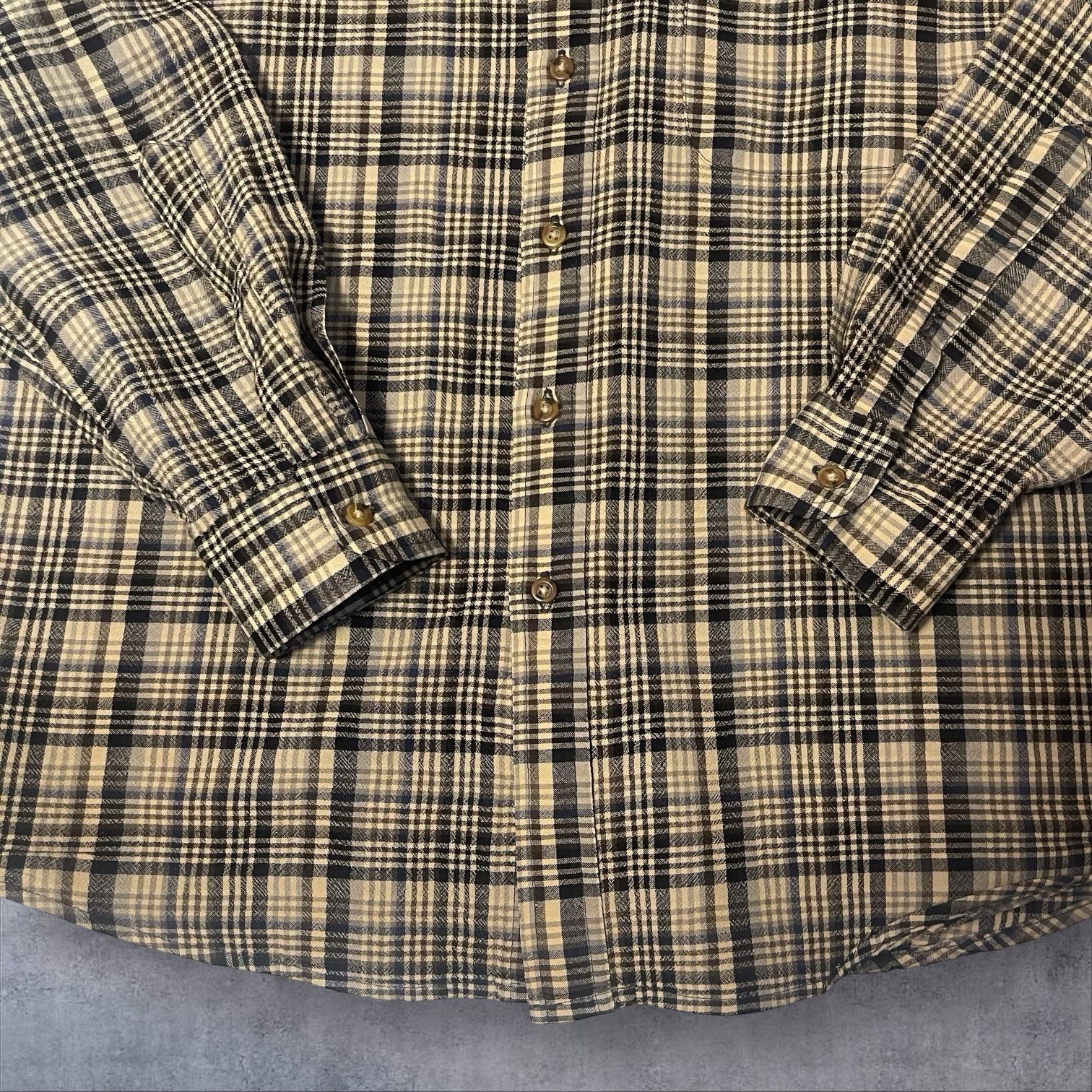 Vintage Sir Pendleton Wool Button Front Shirt  Me… - image 3