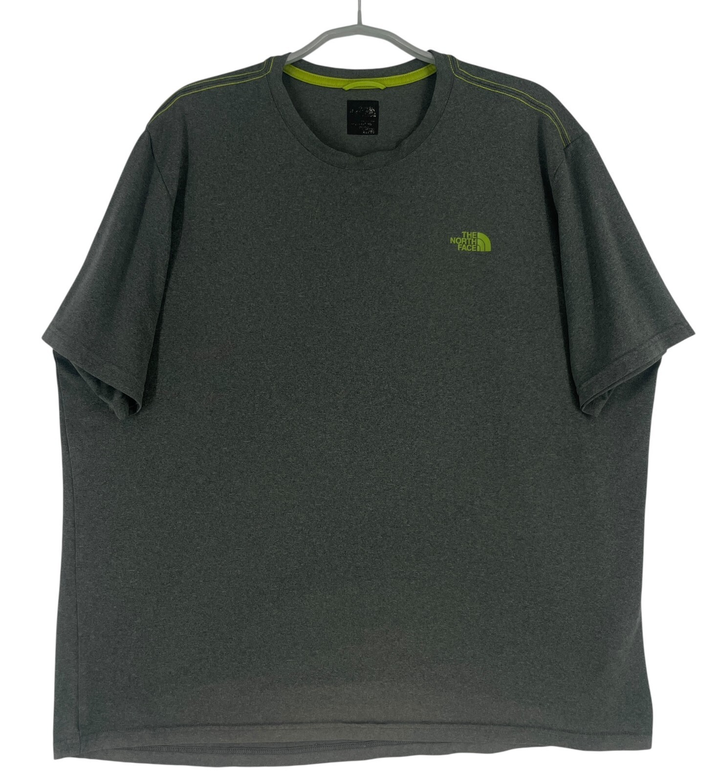 THE NORTH FACE Camiseta Polo Casual Gris Para Hombre Talla XL