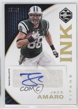 2016 Panini Limited Limited INK Spotlight Gold 15/25 Jace Amaro #LI-JA Auto 0c2