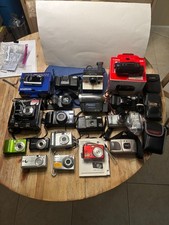 Lot of 18 Misc Camera and Camcorders Parts or Repairs. Untested READ DISCRIPTION