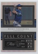 2023 Panini Three and Two Full Count Holo Silver 34/50 Ricky Tiedemann 1u6
