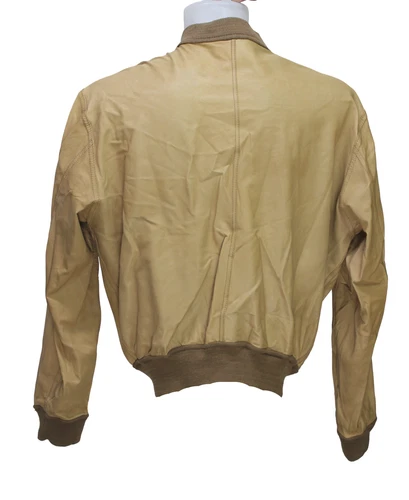 Bally of Switzerland Soft Leather Reversible Bomber Jacket Camel Italy Size 40 image 17