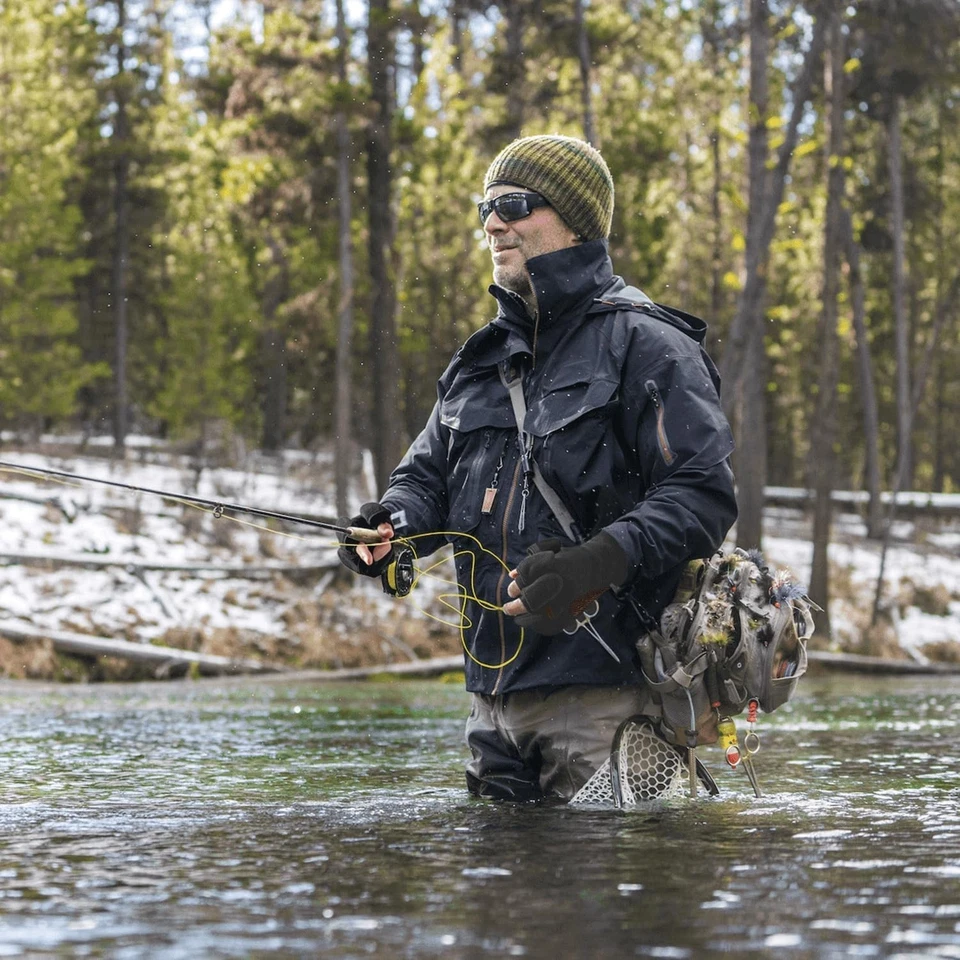 Magnetic Fleece Fishing Gloves Convertible 3 Cut Fingers Ice Fishing Warm for... - Image 4 of 4