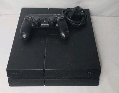 Sony PS4 Console 500GB Black CUH-1215A Matte w/ Controller & Power Cord - Works!