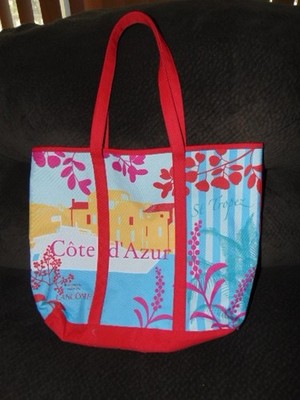 Lancome Cote d' Azur Tote Bag - 17'' x 13''
