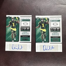 2 - 2018 Panini Contenders Draft Picks - College Ticket Deatrick Nichols #259  