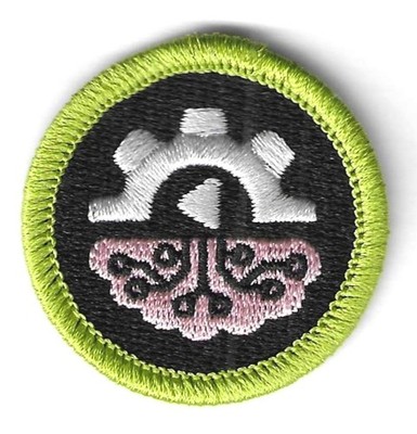 BSA AI ARTIFICIAL INTELLIGENCE MERIT BADGE MINT NEW TYPE M SCOUT AMERICA BACK