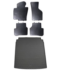 Fußmatten Kofferraumwanne für VW Passat 3C 2005-2014 Limo im Set Gummi Matten