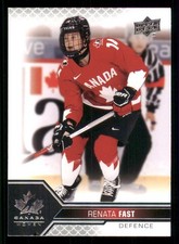 2022-23 Upper Deck Team Canada Juniors #68 Renata Fast WWC