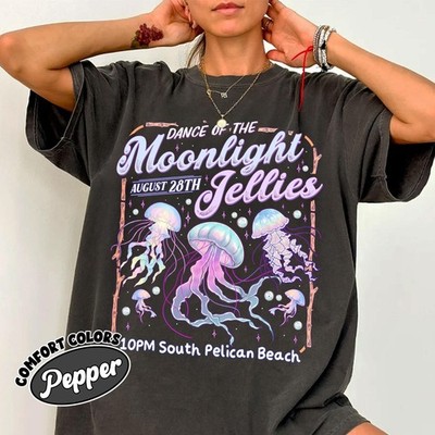 Dance of the Moonlight Jellies Stardew Valley Comfort Colors Shirt  Pelican Town