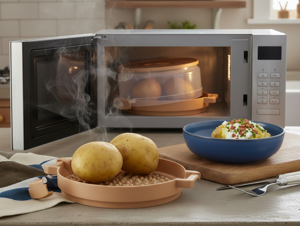 Microwave Jacket Potato Cooker Fast Potato Baking Bag Kitchen Pouch - Image 2