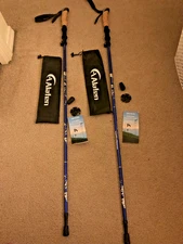 A ALAFEN: Light weight, Collapsible Trekking Poles - Adjustable Walking Stick