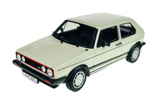 WELLY VW VOLKSWAGEN GOLF 1 MK1 GTI WHITE 1:18 DIE CAST METAL MODEL NEW IN BOX 