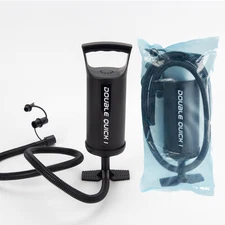 Double Quick Hand Pump for Inflatable Bed Mattress Float Pool Toy Swim Ring