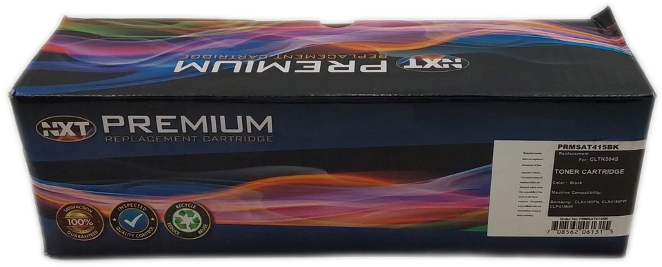 Compatible Black Ink Cartridge for Samsung CLTK504S  - Image 2 of 4